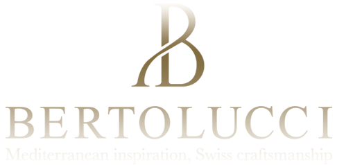 Logo BERTOLUCCI - Mediterranean inspiration, Swiss craftsmanship